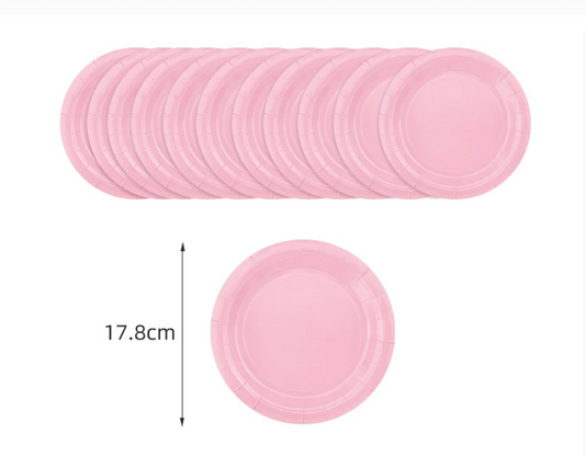 Solid Color Tableware - Pink