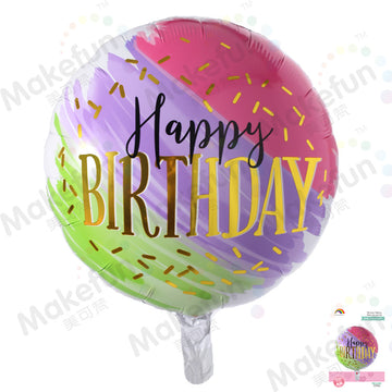 Happy Birthday - Folieballong