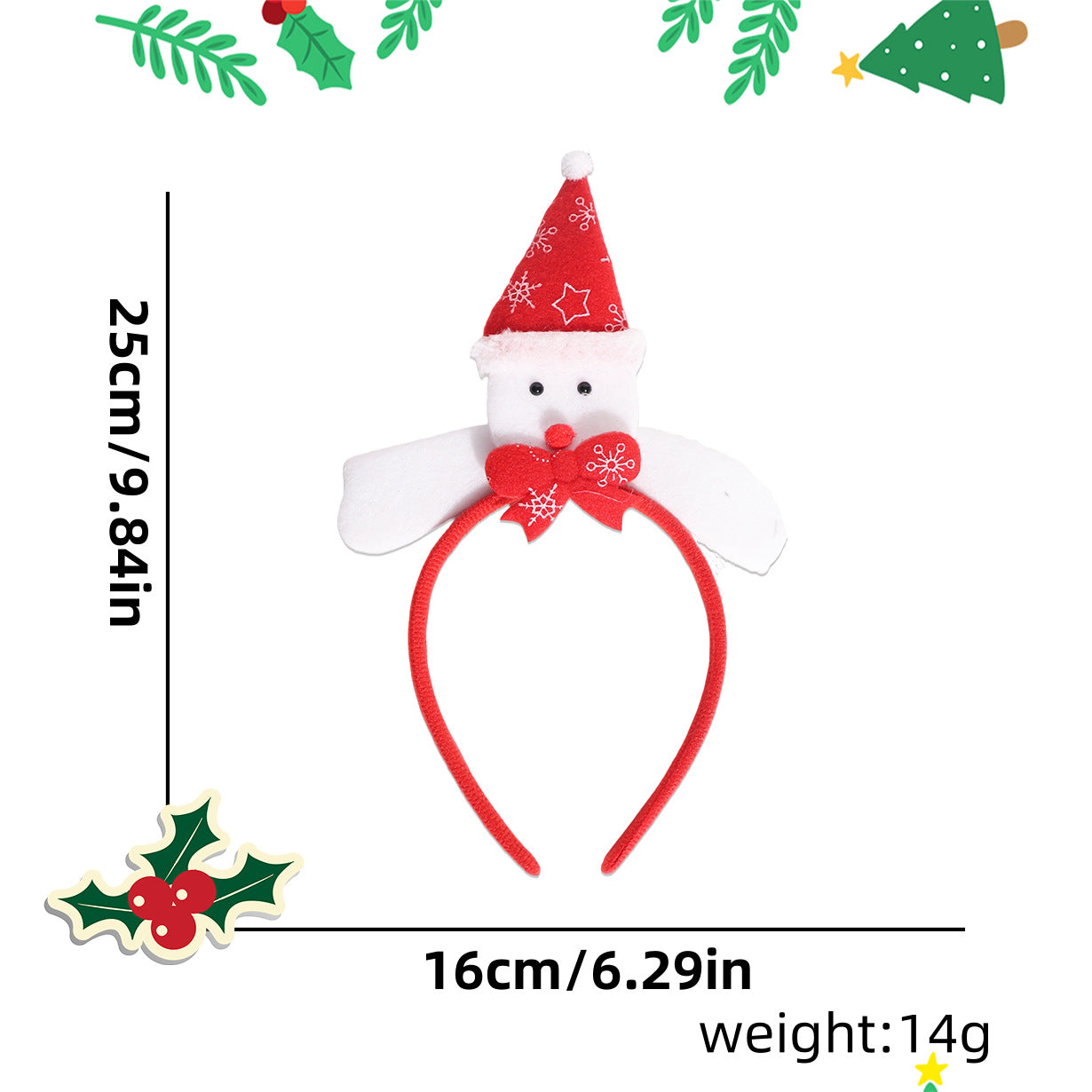 Christmas decorations headband