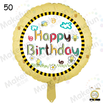 Happy Birthday - Folieballong