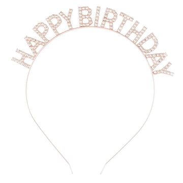 Birthday tiara Rose gold