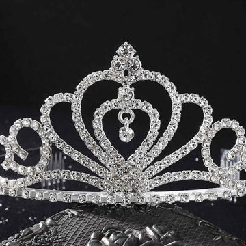 Sølv Diamante Tiara