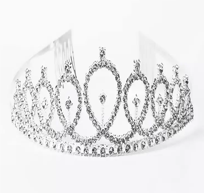 Diamante Tiara - Gull
