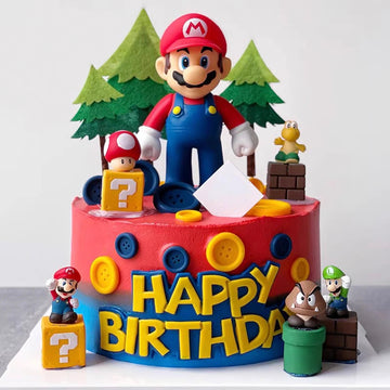 Cake Decor - 3D Topper - Mario