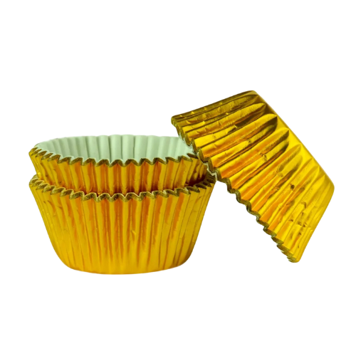 Muffin tins - Gold