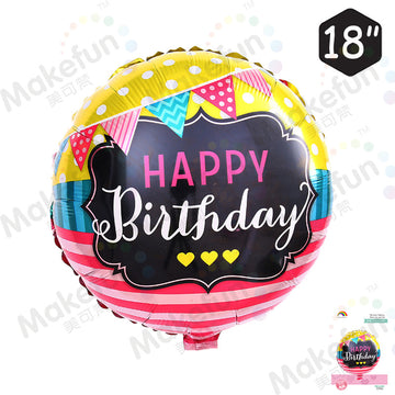 Happy Birthday - Folieballong