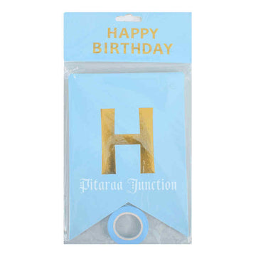 Happy birthday banner