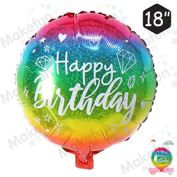 Happy Birthday - Folieballong