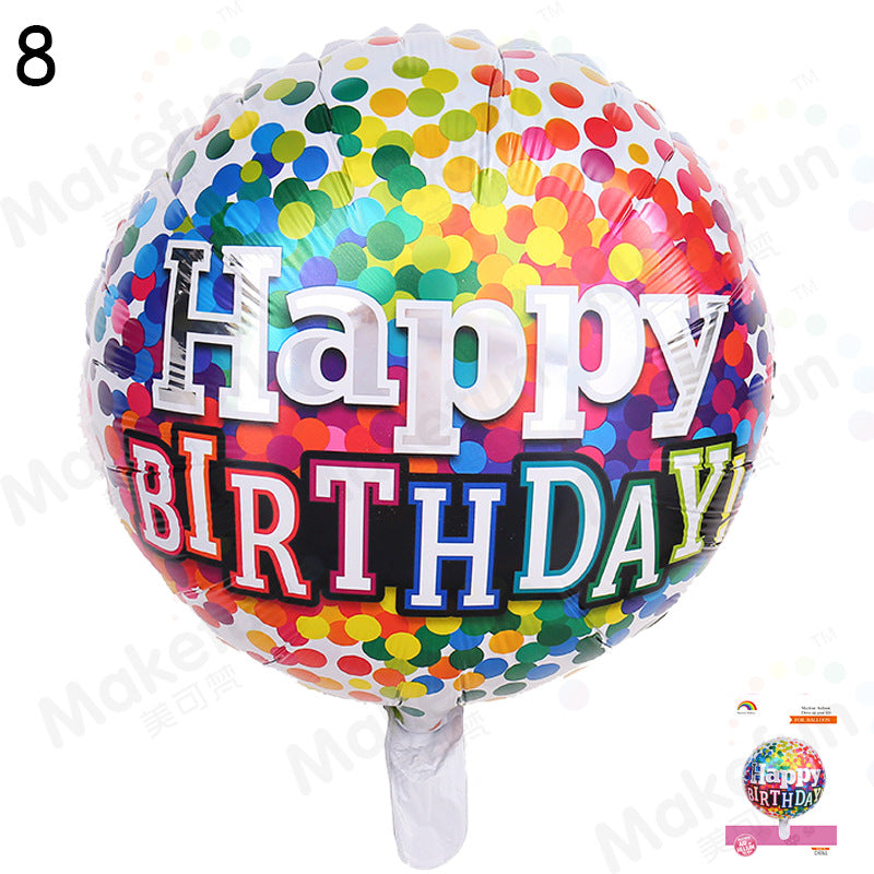 Happy Birthday - Folieballong