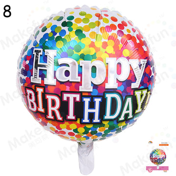 Happy Birthday - Folieballong