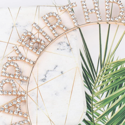 Birthday tiara Gold