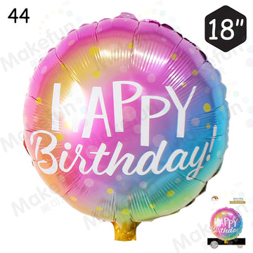 Happy Birthday - Folieballong