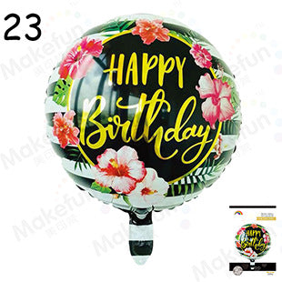 Happy Birthday - Folieballong