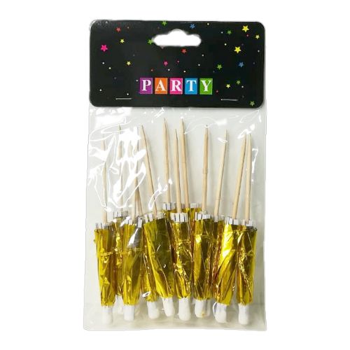 Drink parasol - Gold