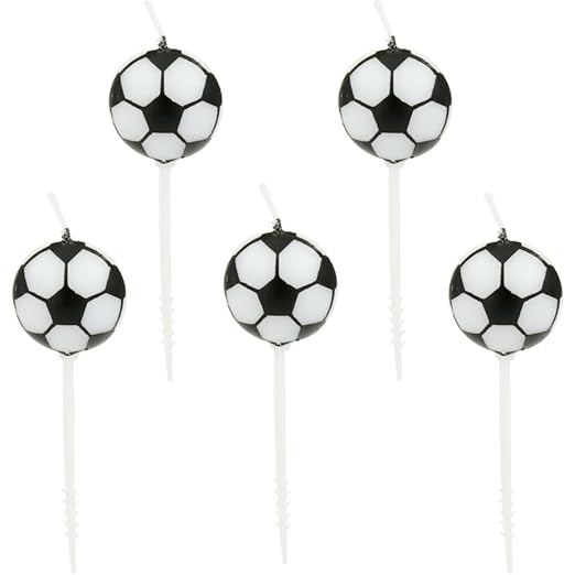 Cake candle football