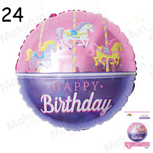 Happy Birthday - Folieballong