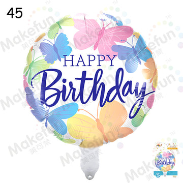 Happy Birthday - Folieballong