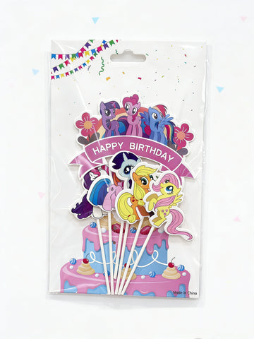 Cake Decor - Paper Topper - My Little Pony