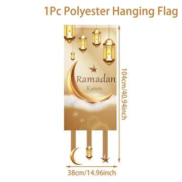 EID/ RAMADAN - Hanging Banner Flag