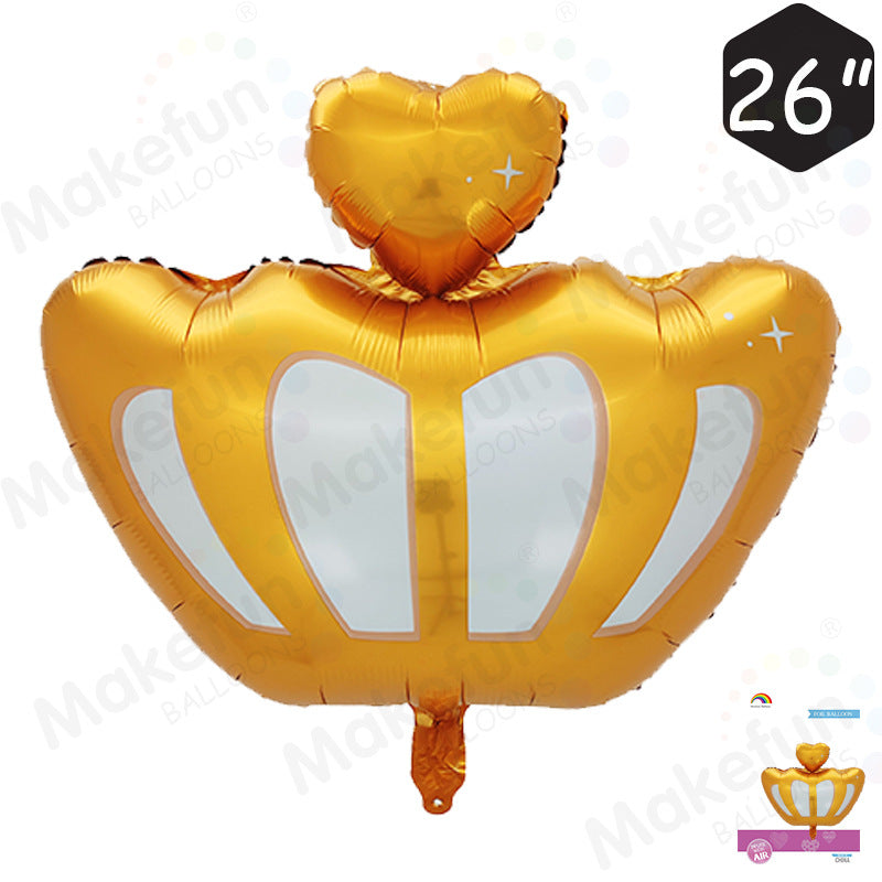 Foil Balloon Crown
