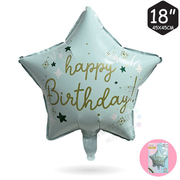 Happy Birthday Folie Ballong