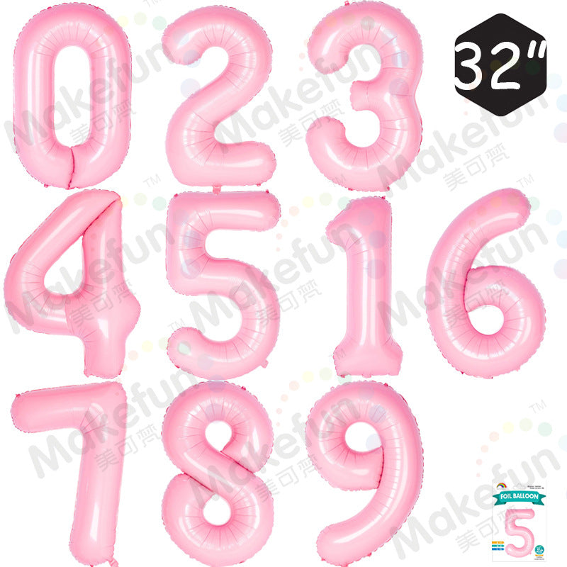 Balloons Blue Numbers 0-9 - 80 cm (Copy)