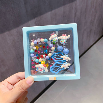 Blue Children's Bracelets  - 6 Pieces Set