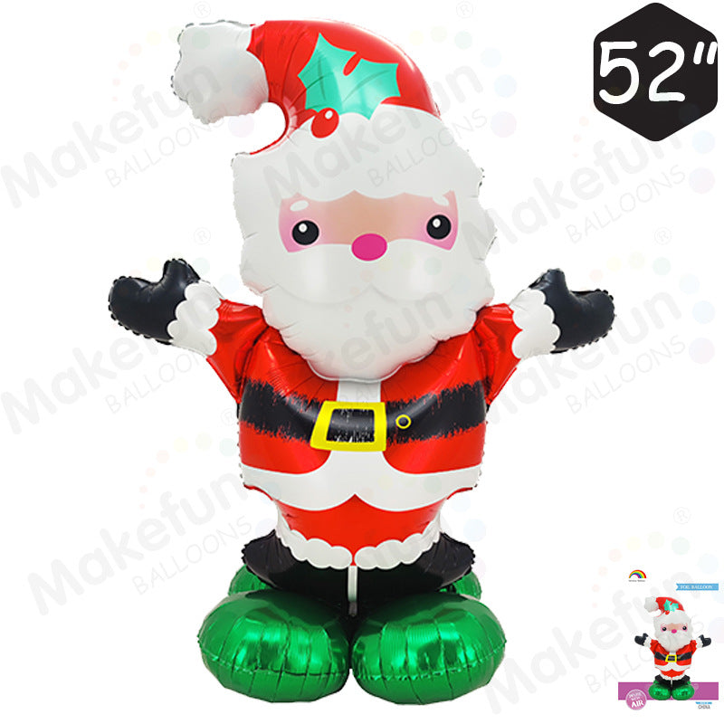 Santa Claus Standing Foil Balloon