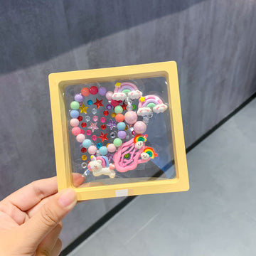 Light Yellow Children's Bracelet  - 6 Pieces Set
