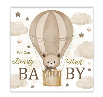 Baby Bear-Napkin 16.5 x 16.5cm