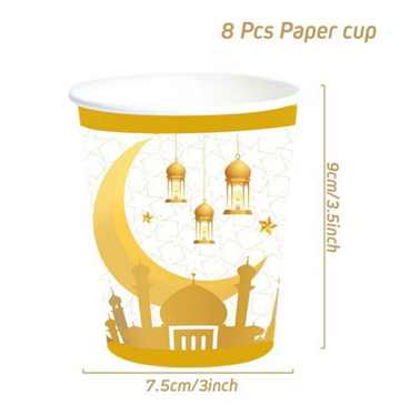 EID/ RAMADAN - Paper Cups