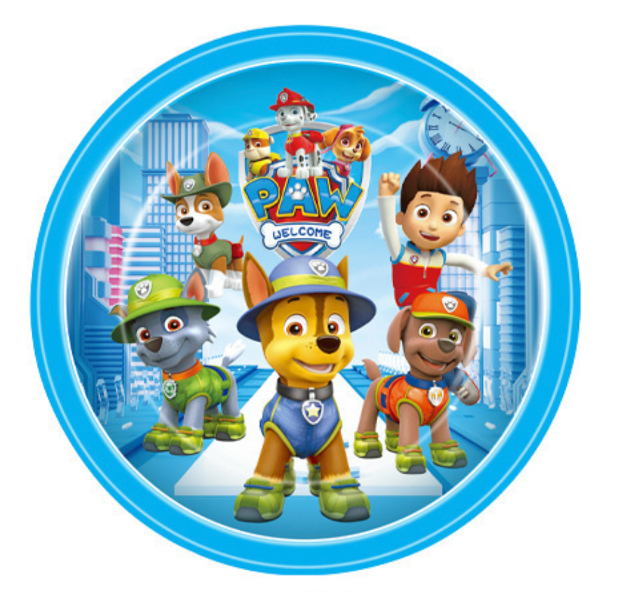 Paw Patrol - Papptalerken 23 cm