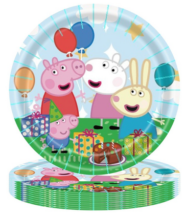 Peppa Pig - Papptalerken 23 cm