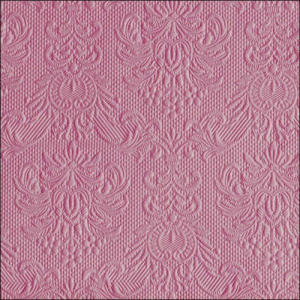 Kaffe Servietter rosa 25x25 cm