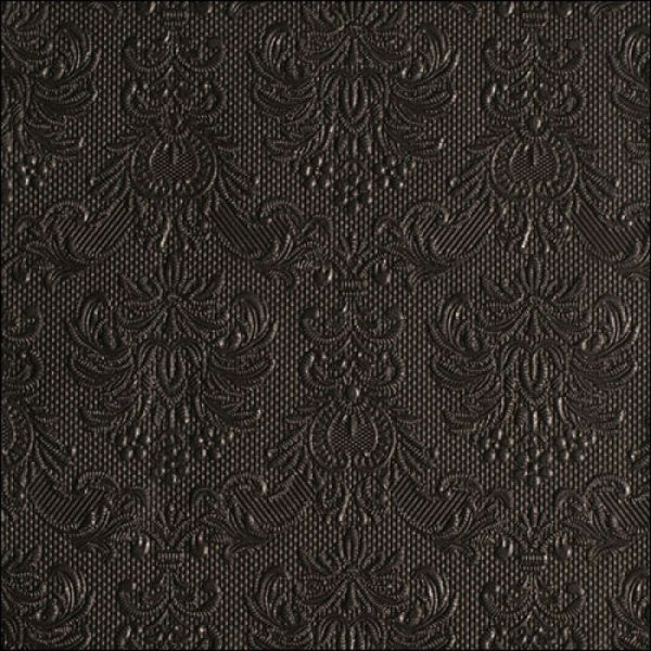 Kaffe Servietter svart 25x25 cm