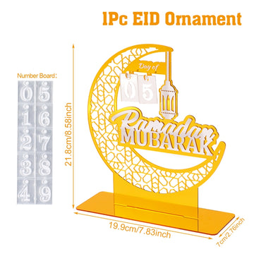 EID/ RAMADAN - Acrylic Calendar Ornament