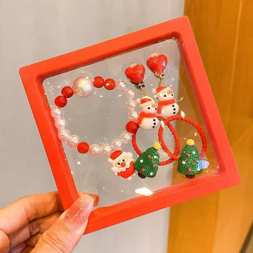 Christmas Design E Children's Bracelet  - 6 Pieces Set