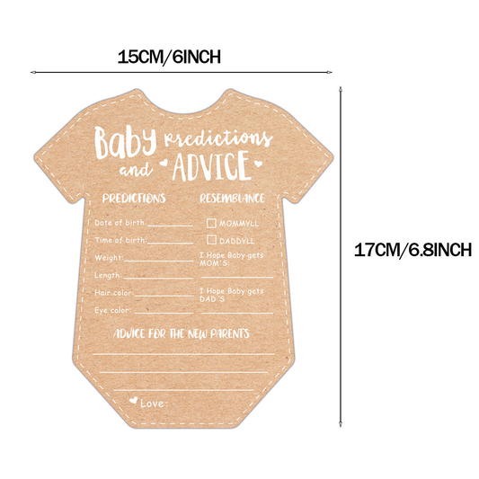 Baby Shower Blessing Card