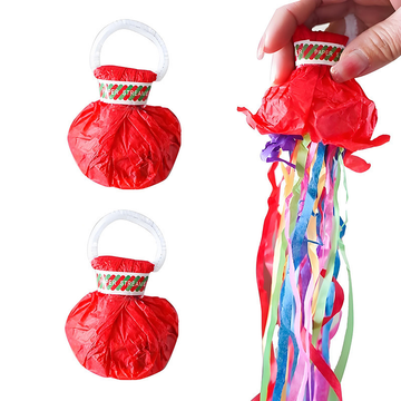 Hand-tossed Party Streamers