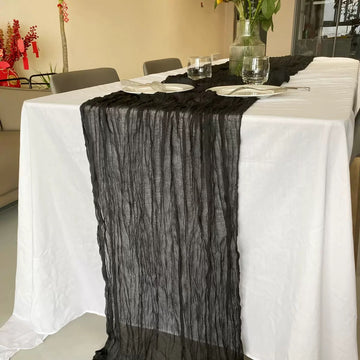 Table Runner - Black