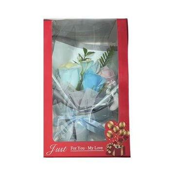 Artificial bouquet - blue roses