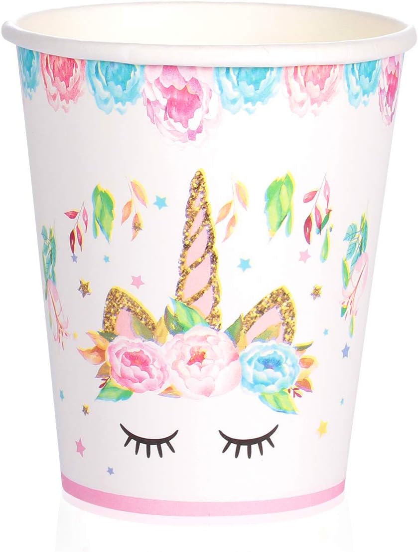 Cardboard cup unicorn