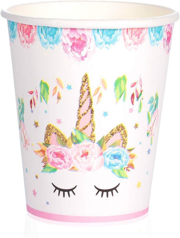 Cardboard cup unicorn