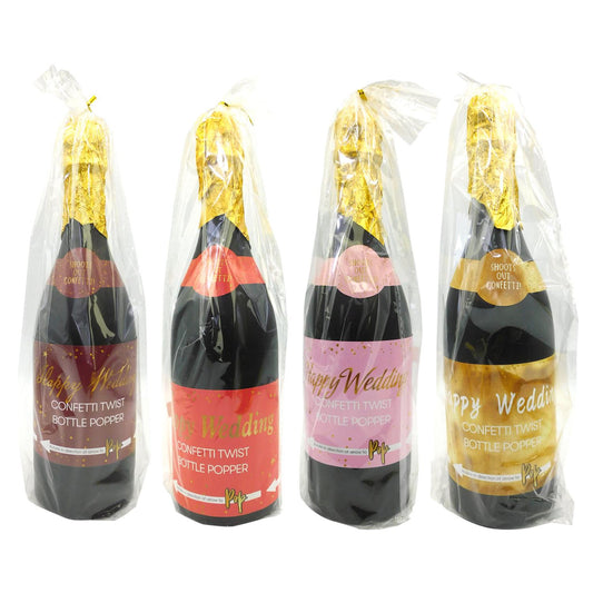 Confetti cannon bottle - Gold