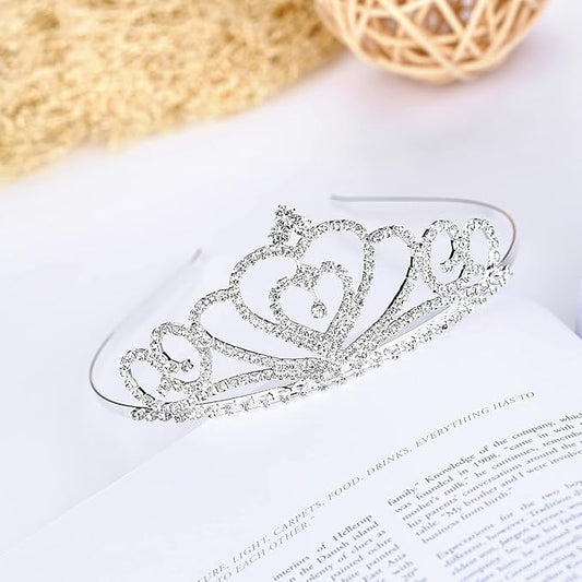 Sølv Diamante Tiara
