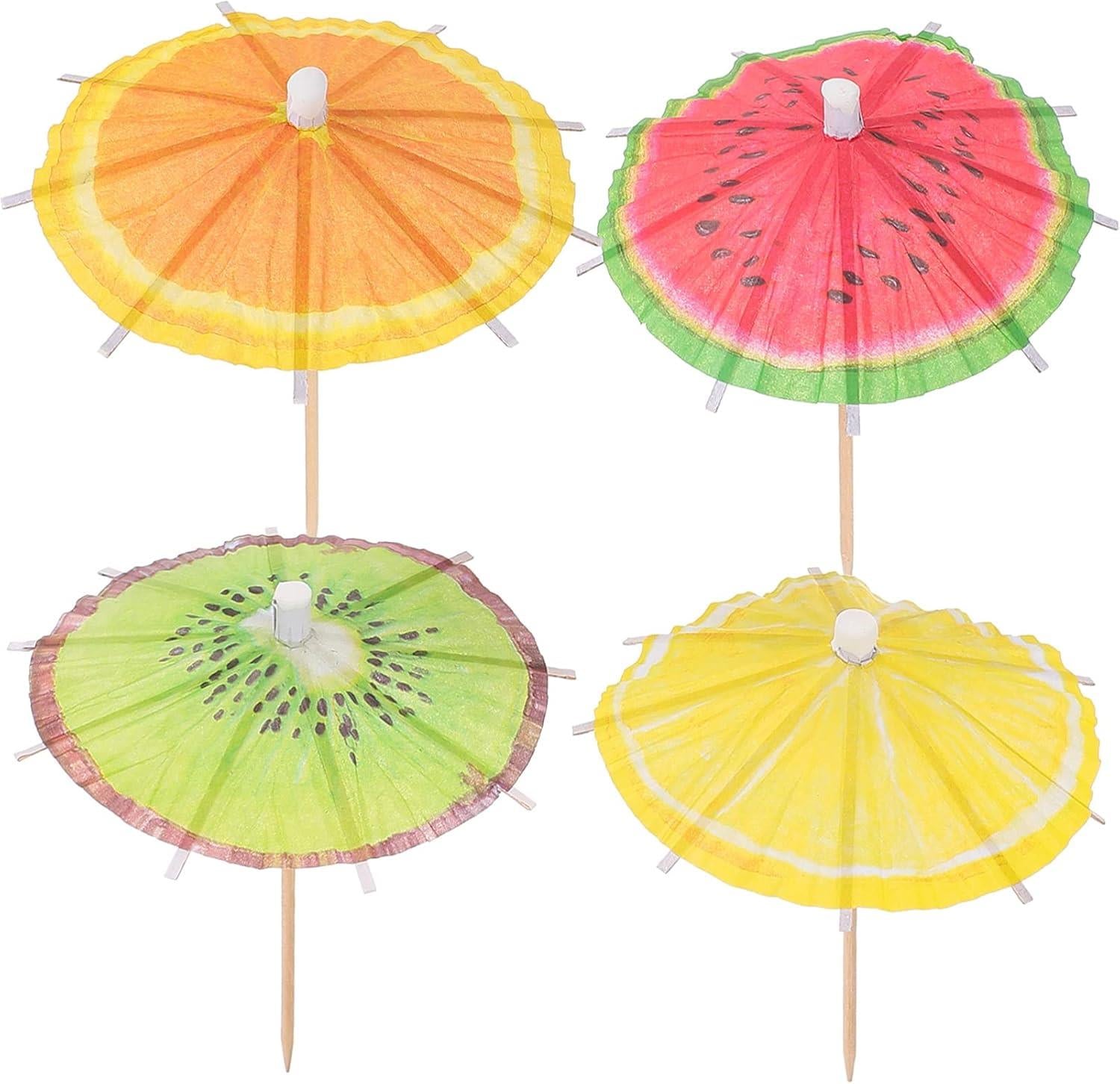 Drink Parasols - Fruit