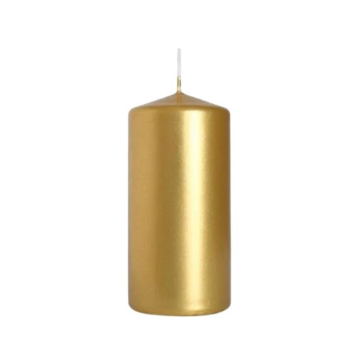 Cube candle - Gold