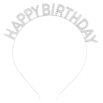 Birthday tiara Silver