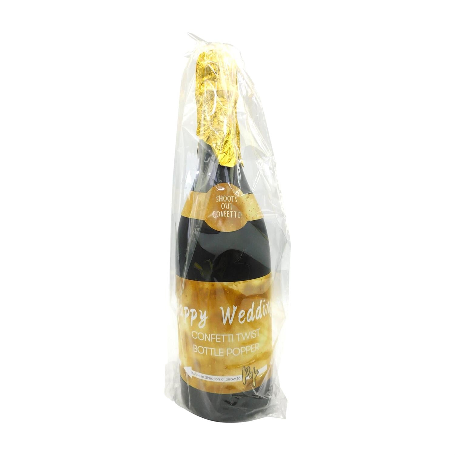 Confetti cannon bottle - Gold