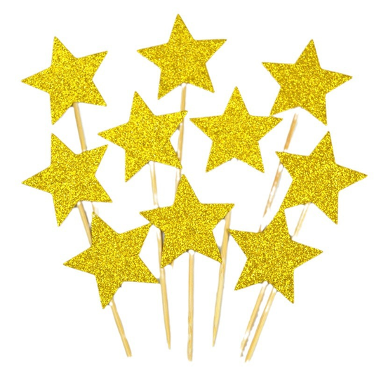 Cake Decor - Paper Topper - Star